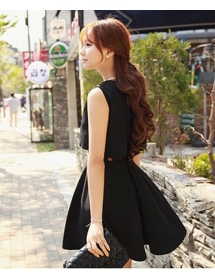 dress chiffon model korea D1096