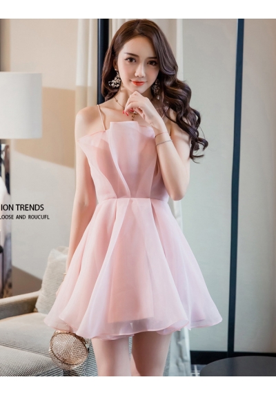 dress pesta korea D6051