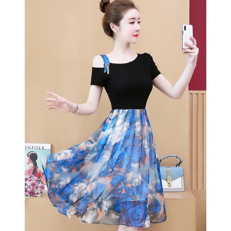 dress wanita import d6052