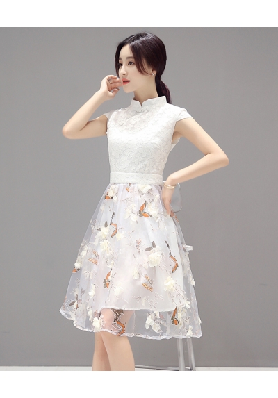 dress cheongsam import D6053