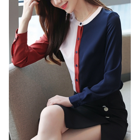 blouse  wanita korea T5752