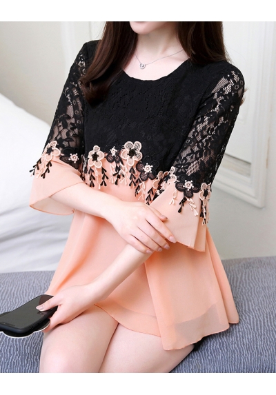 blouse  wanita korea T5753