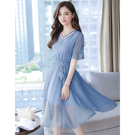 dress korea D6069