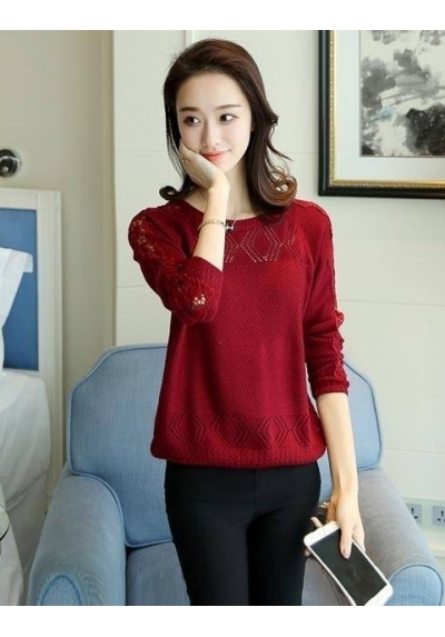 blouse rajut import T5759