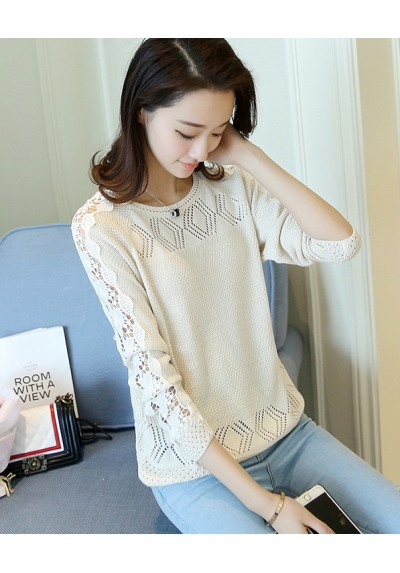 blouse rajut import T5759