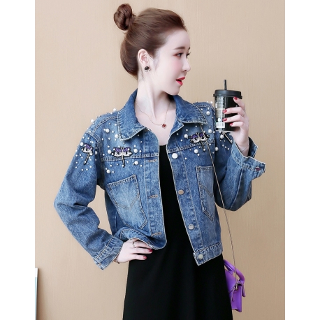 jaket denim import T5775