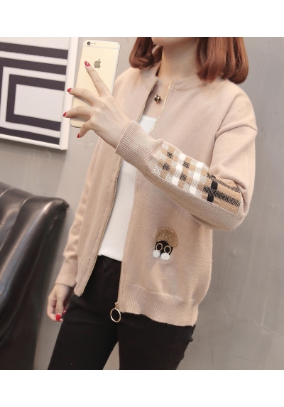 jaket rajut wanita import T5792