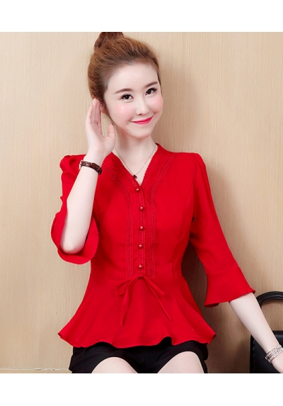 blouse  wanita korea T5795