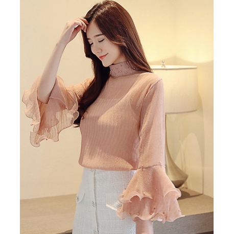 blouse wanita korea T5817