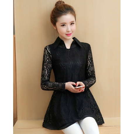 blouse brukat T3683