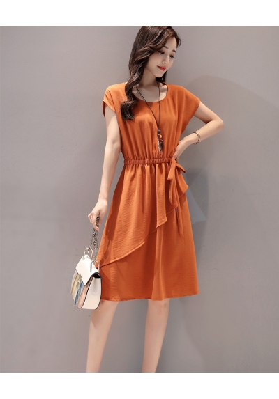 dress wanita import D6112