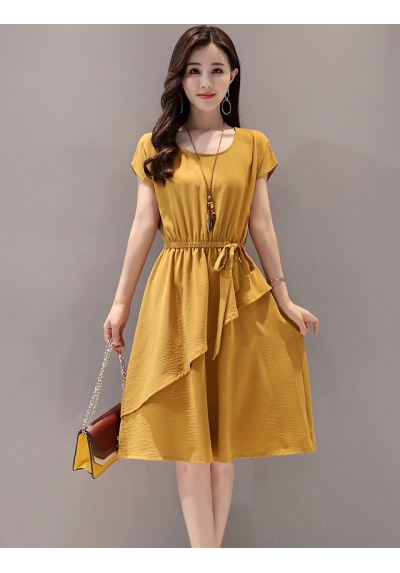 dress wanita import D6113