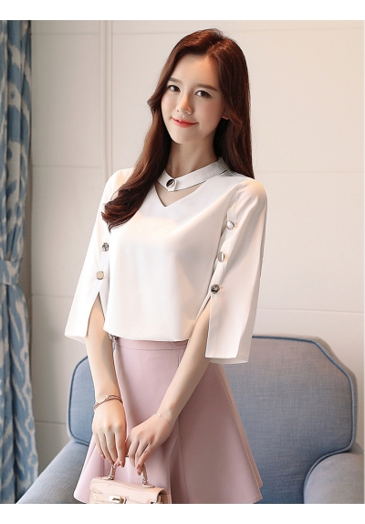 blouse  wanita korea T5835