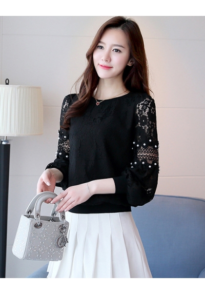 blouse brukat korea T5838