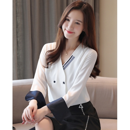 blouse  wanita korea T5878