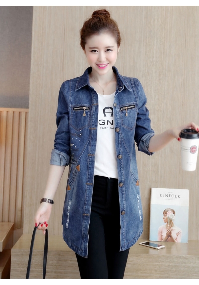 jaket denim import T5881