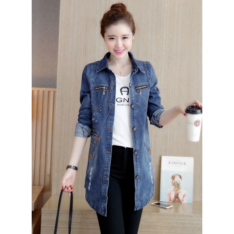 jaket denim import T5881