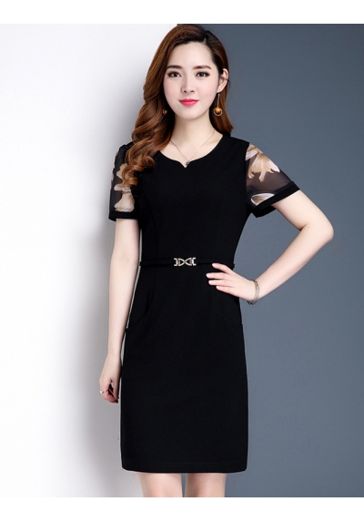 dress wanita import D6144