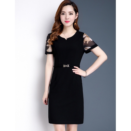 dress wanita import D6144