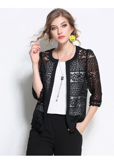 cardigan brukat import T5891