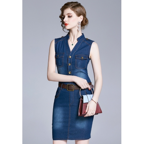 dress denim D4255