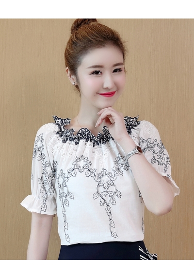 blouse korea T5936