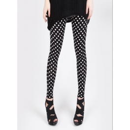 Celana legging polkadot T1411