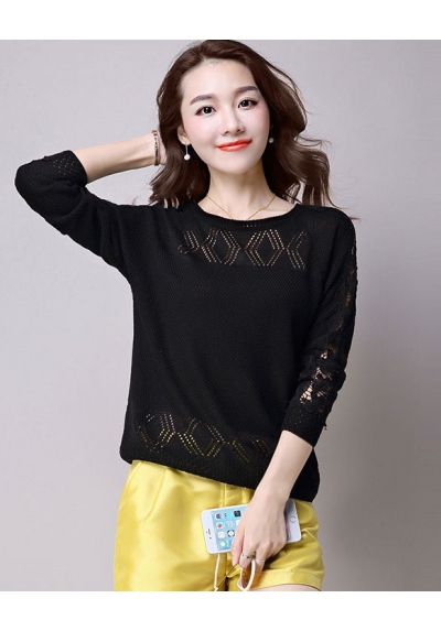 blouse rajut import T5955