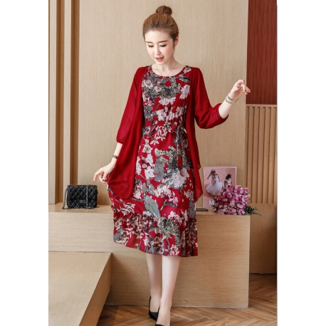 dress wanita import d5747