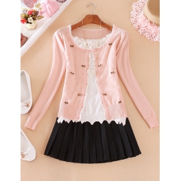 cardigan wanita model korea T1428