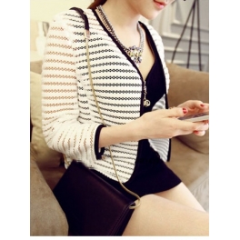 cardigan wanita model korea T1435