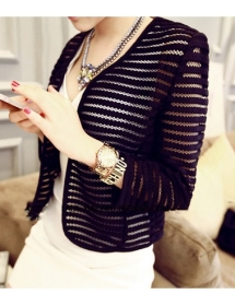 cardigan wanita model korea T1436