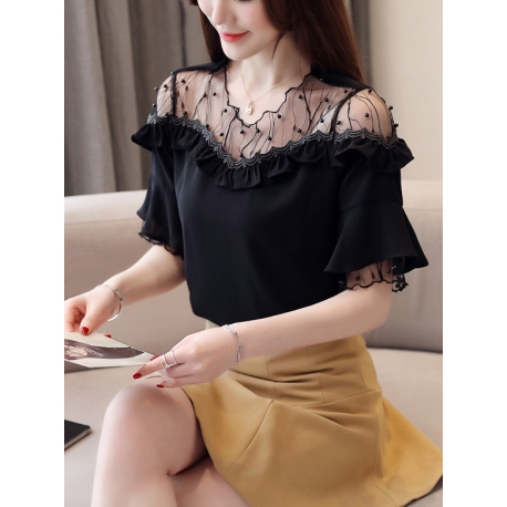 blouse  wanita korea T5948