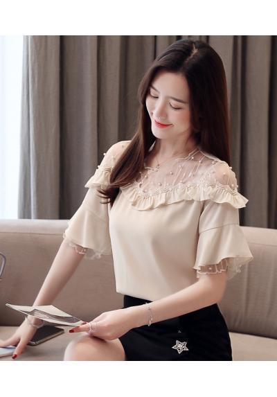 blouse  wanita korea T6000