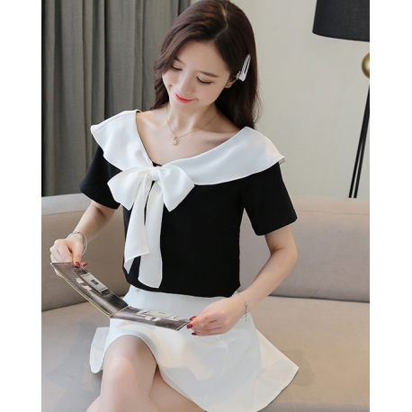 blouse  wanita korea T6005