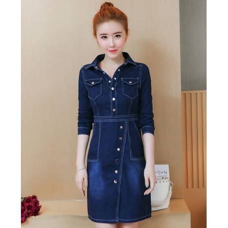 dress denim import D6222