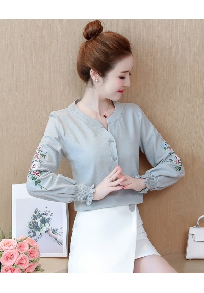 blouse  wanita korea T6009