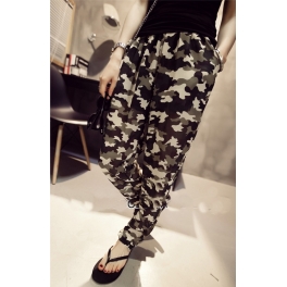 celana panjang motif army T1446