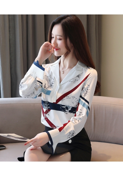 blouse  wanita korea T6021