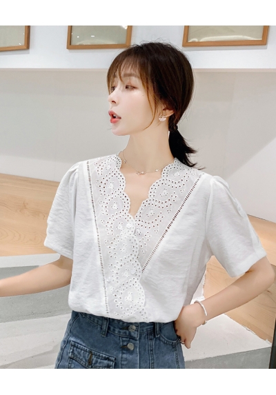 blouse  wanita korea T6027