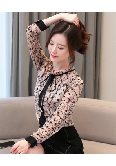 blouse  wanita korea T6032