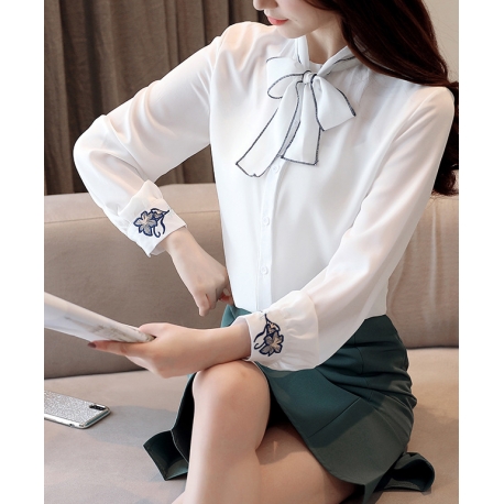 blouse  wanita korea T6037