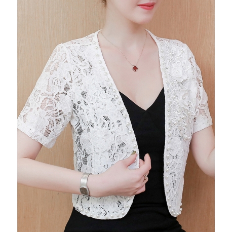 cardigan brukat import T6050