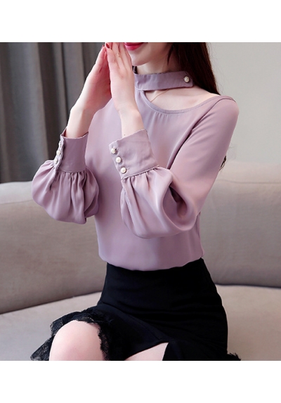 blouse  wanita korea T6064