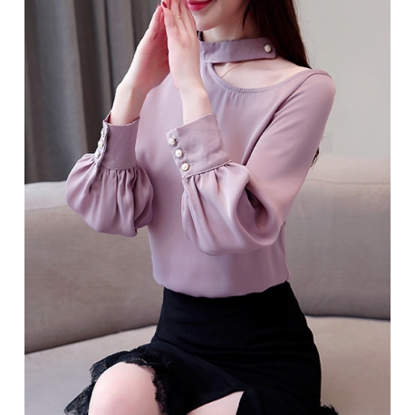 blouse  wanita korea T6064