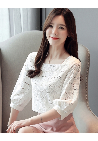 blouse  wanita korea T6076