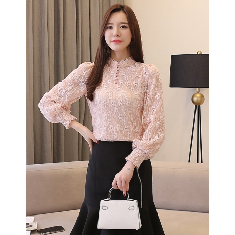 blouse brukat korea T6081