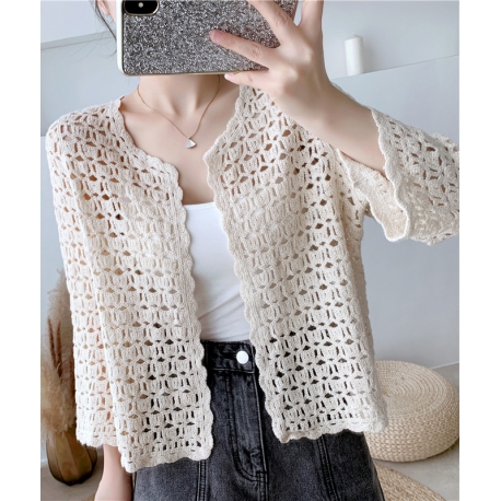 cardigan rajut import T6095