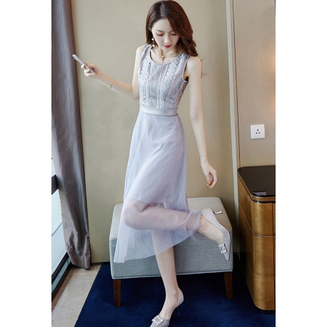 dress wanita korea D6251