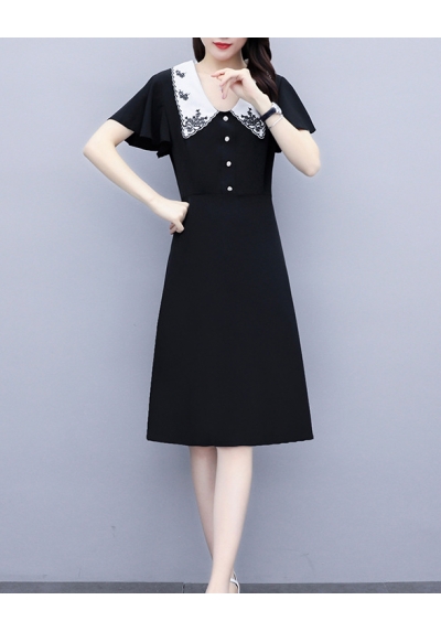 dress wanita korea D6245